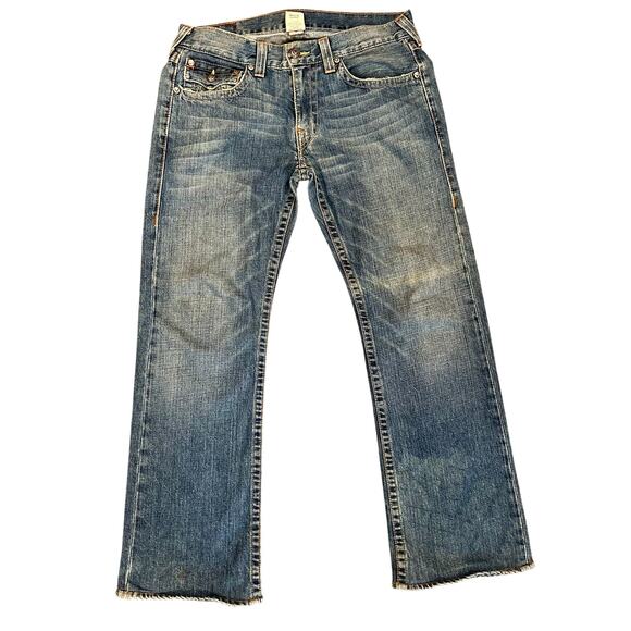 Vintage Y2K Men’s TRUE RELIGION Jeans 33 - Picture 2 of 7